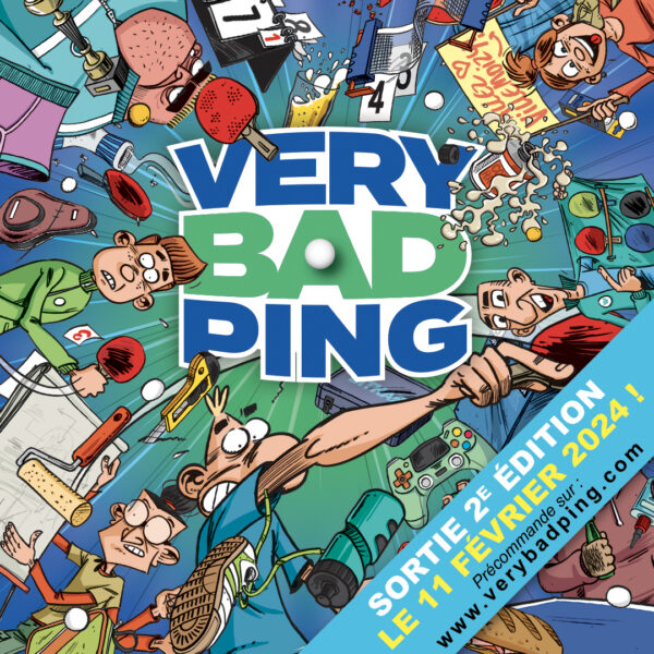 BD Ping Pong sortie 2ème édition