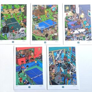 Ex-libris collector numéroté et signé - BD Very Bad Ping Premier set