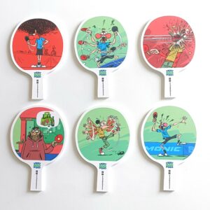 Sous-bocks-raquette-Very-Bad-Ping-Pong-fun